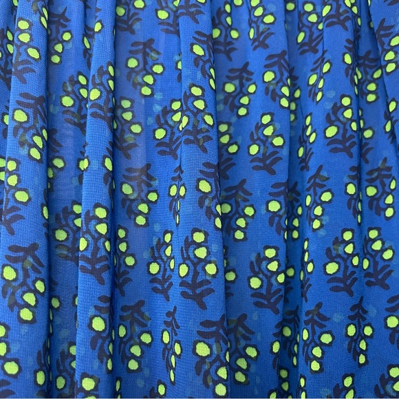 Tory Burch Blue Off The Shoulder Casual Blouse - Picture 5 of 7